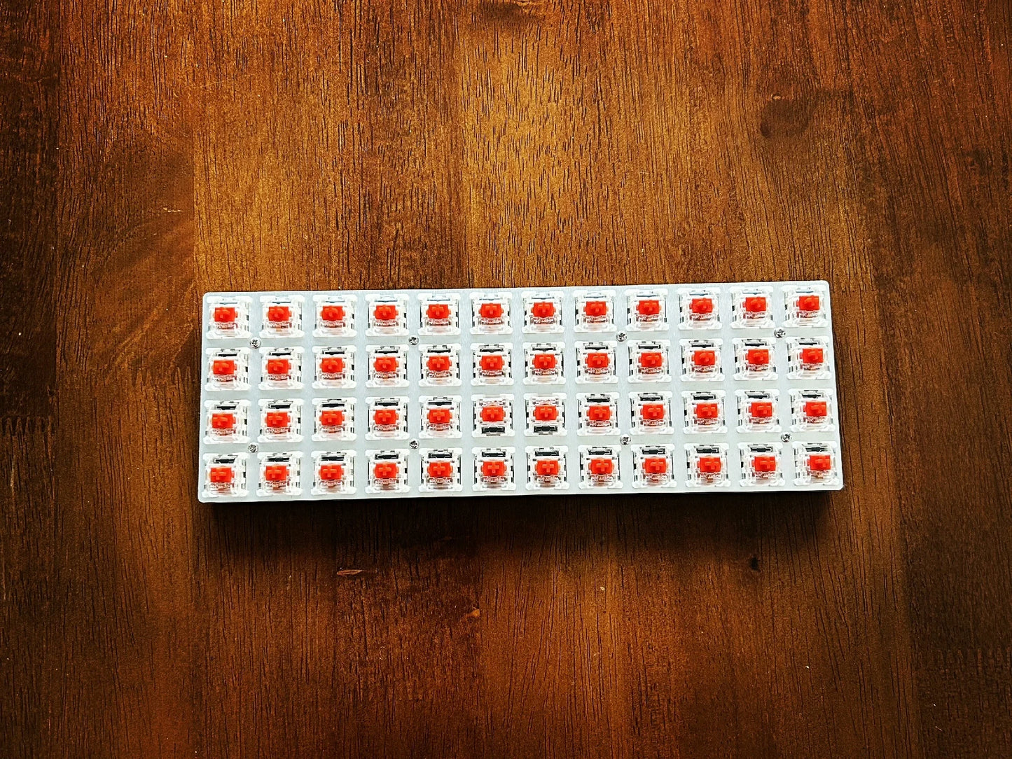 Planck 48 Wired Keyboards Full 1u Orthogonal Inline Keyboard Single Mode Customized Hot-Swap Mechanical Gaming Keyboard Gifts