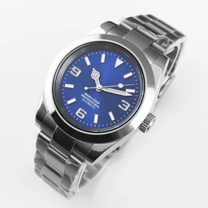36mm/39mm Corgeut Luxury White Black Automatic Mechanical Wristwatches Numbers Men Watch Sapphire Crystal 10bars Reloj Hombre