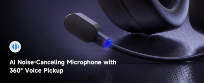 MCHOSE V9 Pro Gaming Wireless Headset7.1 Surround Sound Headphones Noise Canceling Mic Low Latency Lightweight for PS5 PC SWITCH