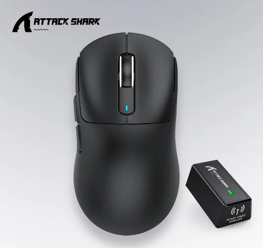 ATTACK SHARK X3 Pro Wireless Gaming Mouse, Tri-Mode Bluetooth & 2.4GHz PAW3395 26000 DPI Lightweight Gaming Mouse with 4KHz Polling Rate