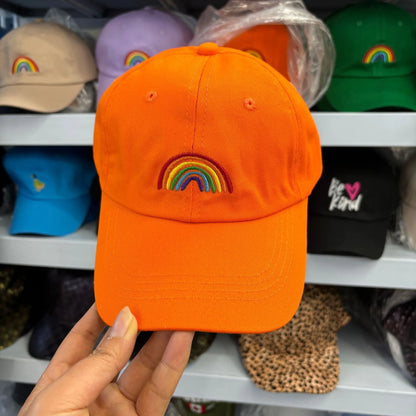 Unisex Baseball Cap Rainbow Embroidery Sports Hats Fashion Hat Cap For Men Women Streetwear Dad Hats