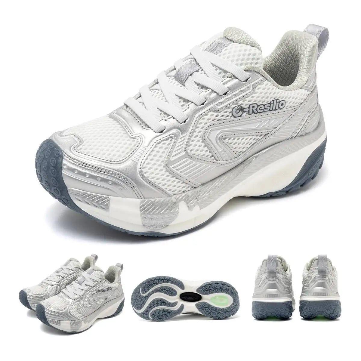 ONEMIX Baskets légères pour homme avec amorti, chaussures de sport et de course à amorti, chaussures décontractées pour femme, souples et élastiques 25216