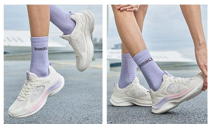 XTEP Running Shoes For Women 2025 Summer New Elastic Comfortable Wear-Resistant Training Professional Sports Shoes 875218110067