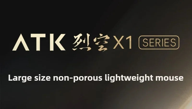 ATK X1 SE Wireless Gaming Mouse 26K DPI PAW3395 Sensor, Lightweight 2.4GHz Gaming Mouse for PC & Mac