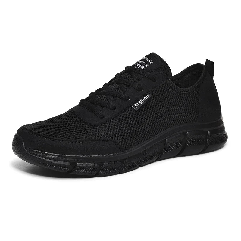 Mesh-herresko, snøresko, casual sko, herresneakers, åndbart, letvægtsfodtøj, komfortable sportssko, Zapatillas Hombre