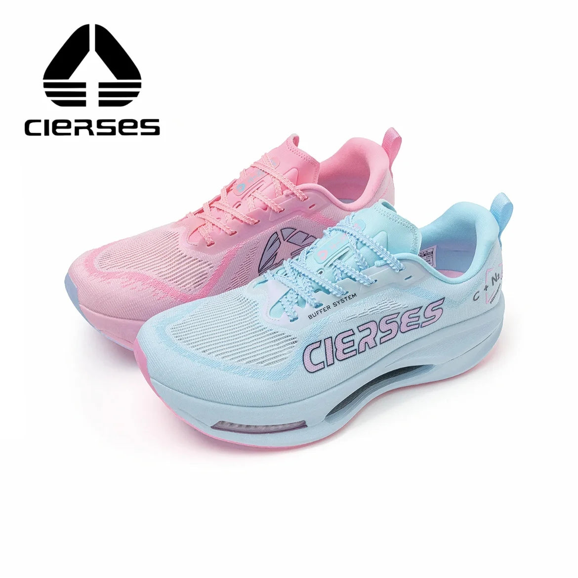 CIERSES New Carbon Fiber Marathon Racing Training Shoes Breathable And Shock-Absorbing Air Cushion Men's Casual Sports Shoes