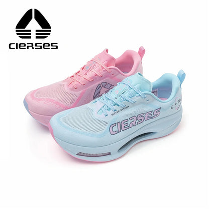 CIERSES New Carbon Fiber Marathon Racing Training Shoes Breathable And Shock-Absorbing Air Cushion Men's Casual Sports Shoes