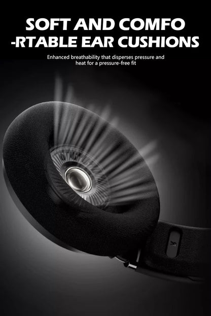 TALOMEN W550x Studio Headphones – Professional Wired Over-Ear DJ Monitor Headphones with 50mm Drivers & Detachable Cable