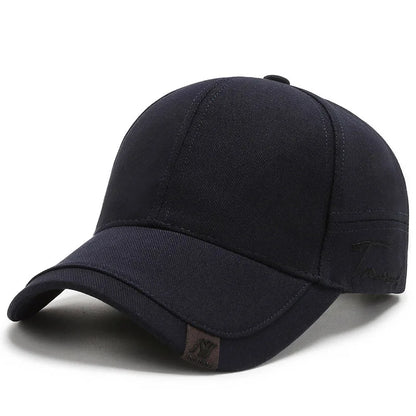 Snel drogende zonnepet voor dames, casual sportpet voor heren, grote maat baseballpet, 60-65 cm, verstelbare zonneklep, pet met klep