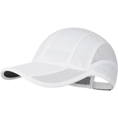 GADIEMKENSD Estate Uomo Sport Corsa Cappellino da baseball Uomo Golf Asciugatura rapida Donna Cappellino a rete con visiera e chiusura a scatto