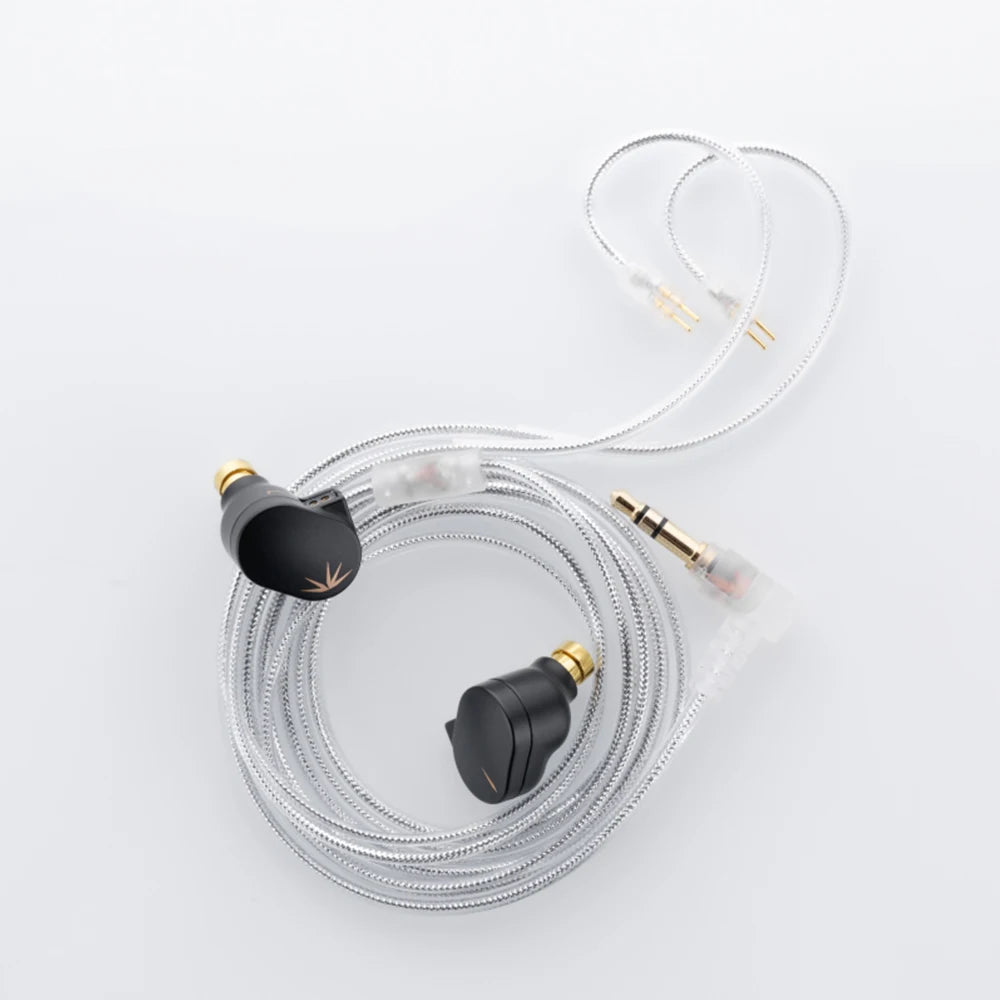MOONDROP CHU II DSP Wired In-Ear Earphones HiFi Dynamic Driver IEM Earbuds with Detachable 0.78mm Cable