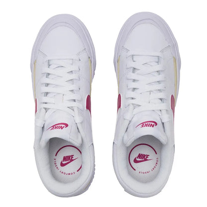 Nike Court Legacy Lift Elevated Sole Design: Slip-Resistant, Comfortable Cushioning, Durable Classic Sneakers DM7590-112