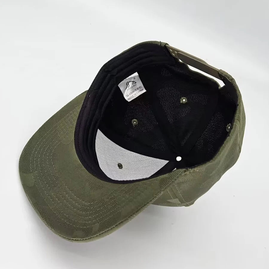 Embroidery Ukraine trident Symbol Spetsnaz Special Forces Men Women Boy Baseball Caps Dad caps Snapback Adjustable Camouflage