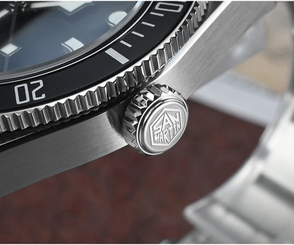 San Martin 40mm NH35 Automatic Men Diving Watch 20ATM Waterproof BB58 Sapphire Wristwatch BGW-9 C3 Luminous Reloj SN0008C/D