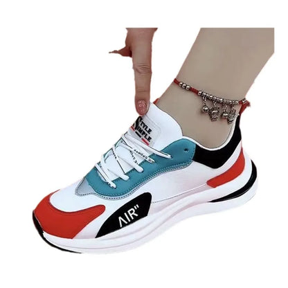 Men's And Women's Soft Bottom Anti-Slip Breathable Leather Surface Sporty Casual Shoes Spring Autumn Seasonal Comfortable Sne...