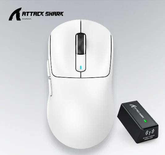 ATTACK SHARK X3 Pro Wireless Gaming Mouse, Tri-Mode Bluetooth & 2.4GHz PAW3395 26000 DPI Lightweight Gaming Mouse with 4KHz Polling Rate