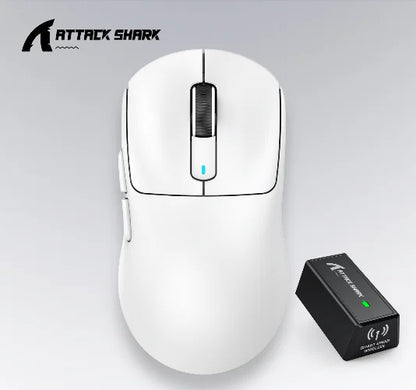 ATTACK SHARK X3 Pro Wireless Gaming Mouse, Tri-Mode Bluetooth & 2.4GHz PAW3395 26000 DPI Lightweight Gaming Mouse with 4KHz Polling Rate