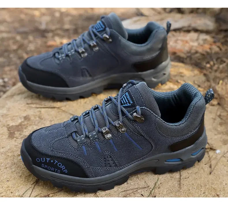 Retro Style Men  Sports Shoes Autumn and Winter Short Boots Anti Slip Hiking Shoe Suitable for Ankle Boots Urban Commuting 2025