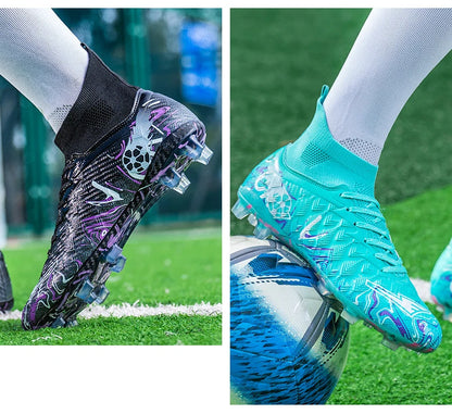 New Men Professional Soccer Shoes Non-slip Football Boots Unisex Breathable Futsal Sports New Cleats Drop Shipping Ultralight