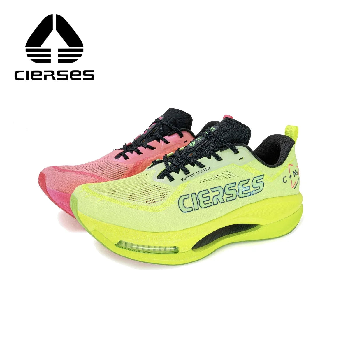 CIERSES New Carbon Fiber Marathon Racing Training Shoes Breathable And Shock-Absorbing Air Cushion Men's Casual Sports Shoes