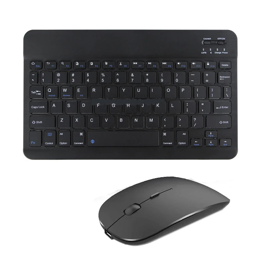 Wireless Keyboard Spanish French Azerty Russian Korean With N Mini Bluetooth For iPad Mac Tablet PC Phone Cell Laptop And Mouse