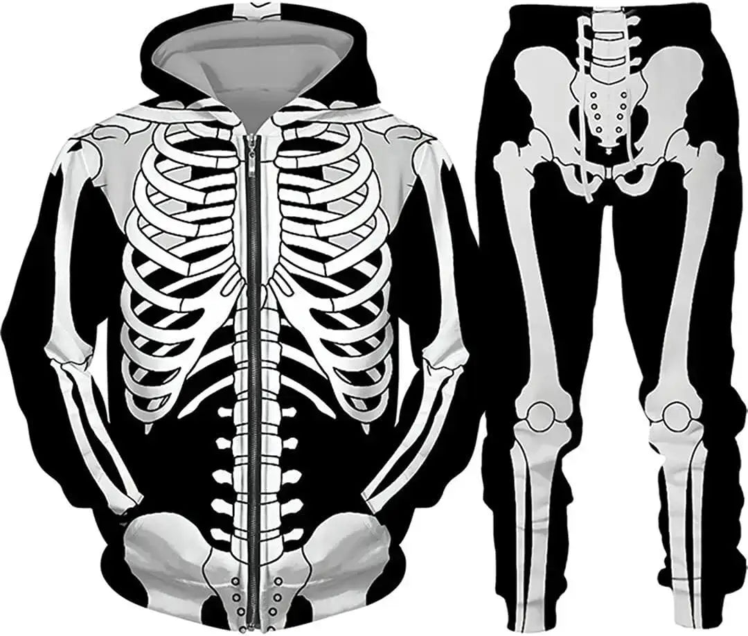 New 3D printed long sleeved hooded sweatshirt set for spring and autumn men's sportswear zipper sweatshirt, Produit gaming premium Fraquane, équipement gamer