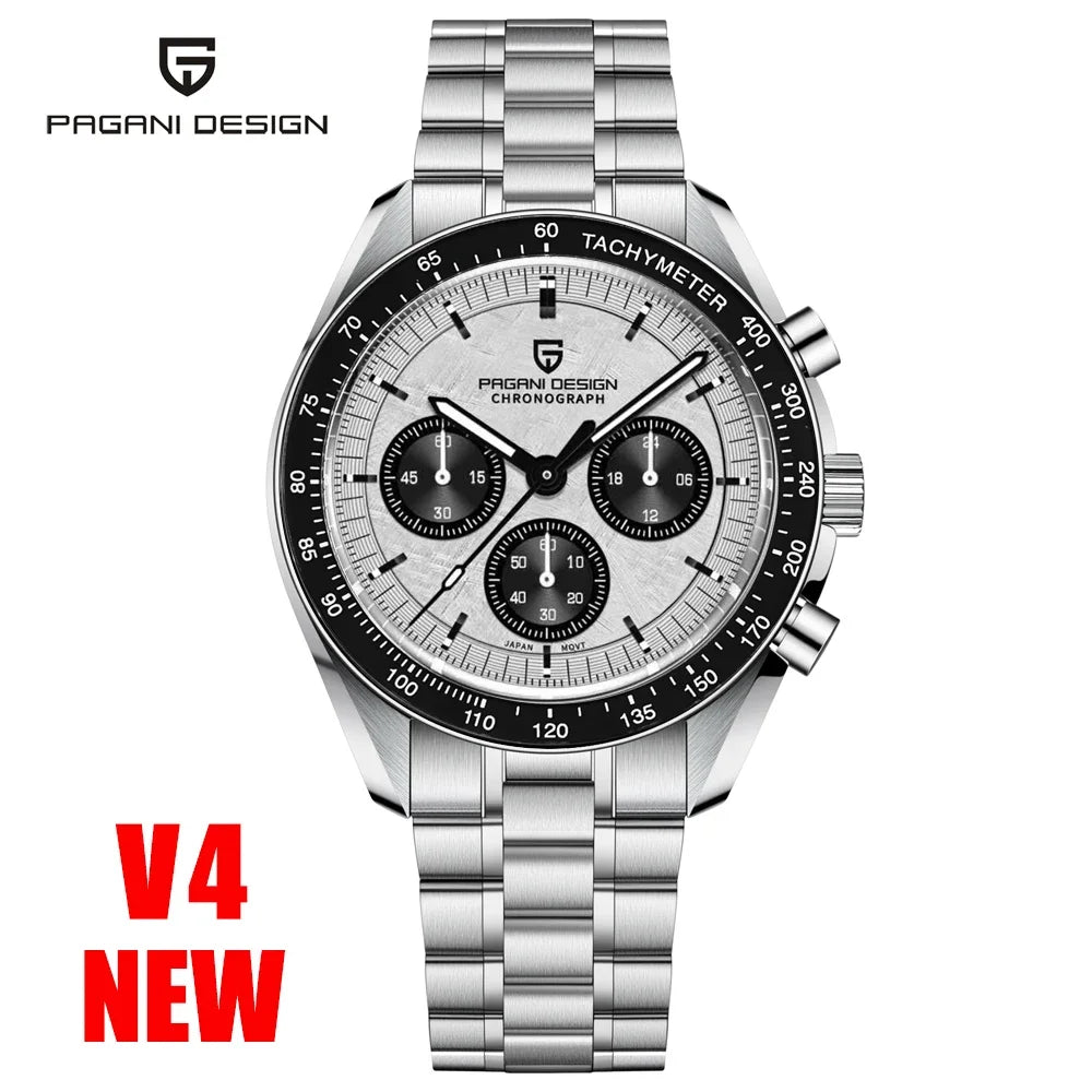 2026 New PAGANI DESIGN AK Project Mars Men's Watches Luxury Quartz Watch Men AR Sapphire Speed Sport Chronograph Automatic Date