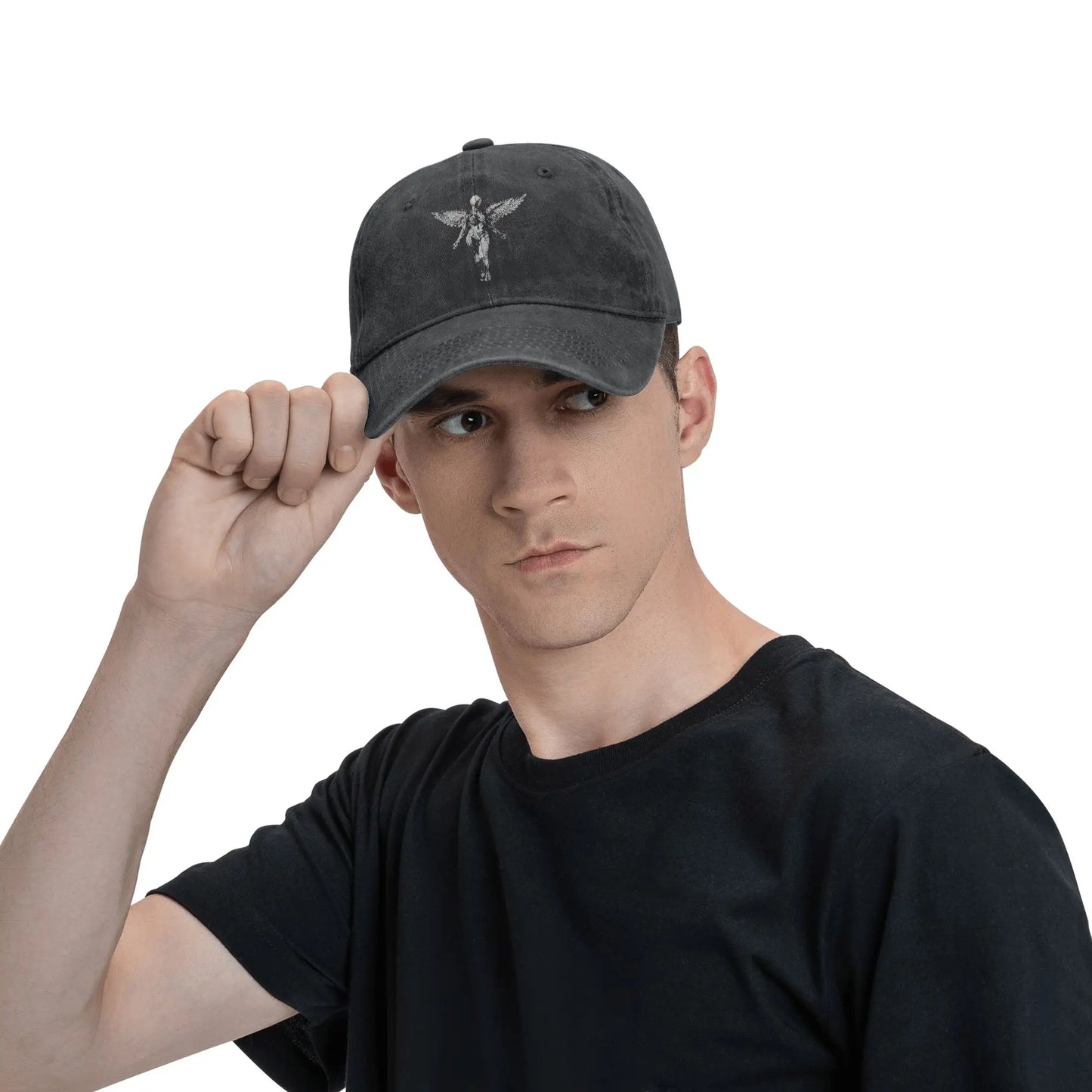 Summer Garbage rock Nirvanas 2026 Baseball Cap Sun  Breathable Design Washed Trucker Hat Women Trendy Kpop Rock Baseball Caps