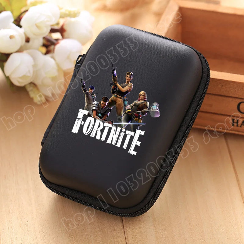 Nova Bolsa de Arrumação Fortnite Multifuncional para Cabos de Dados, Carregadores e Auriculares, Bolsa Protetora de Viagem, Presente de Aniversário para Crianças