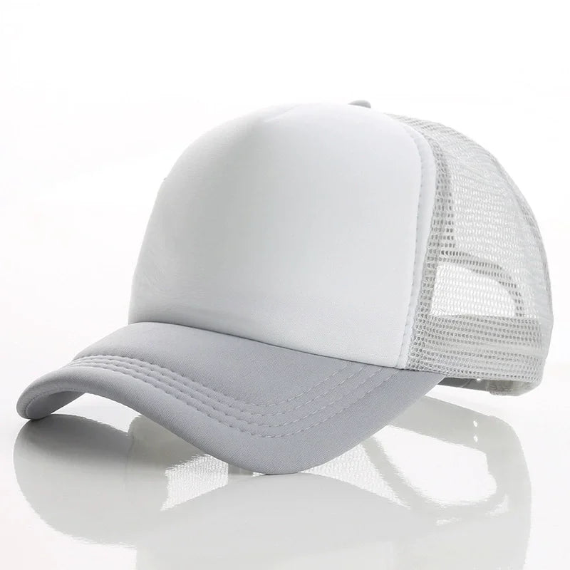 Sublimation Blank Hats Baseball Cap Snapback Hat For Children Adult Adjustable Hats Fashion New Sports Advertising Caps