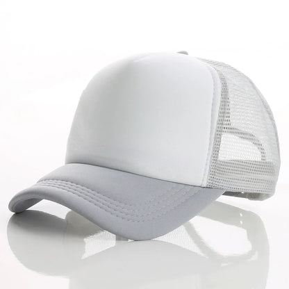 Sublimation Blank Hats Baseball Cap Snapback Hat For Boy Men Women Adjustable Hats Fashion New Sports Advertising Caps