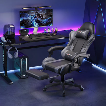 Ergonomická moderná otočná stolička s kolieskami do kancelárie aj domácnosti – e-športová herná stolička v otočnom štýle k počítaču