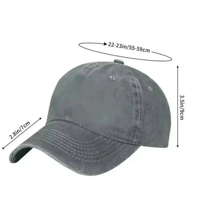 Scuba Driver Padi Washed Baseball Cap Popular Logo Vintage Trucker Hat Summer Unisex-Teens Kpop Design Snapback Cap