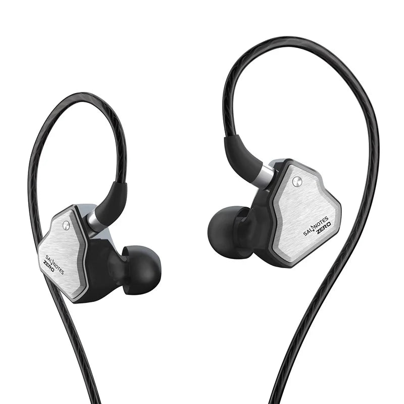7Hz Salnotes Zero HiFi 10mm Dynamic Driver In Ear Earphone IEM Metal Composite Diaphragm N52 Magnet
