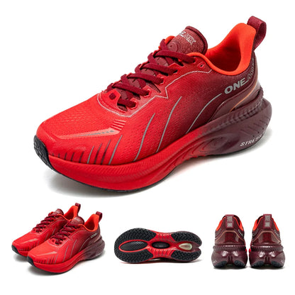 ONEMIX Neue Laufschuhe mit Dämpfung für Herren, geeignet für intensive Läufer, Schnürschuhe, Sportschuhe für Damen, rutschfeste Outdoor-Sportschuhe für Herren
