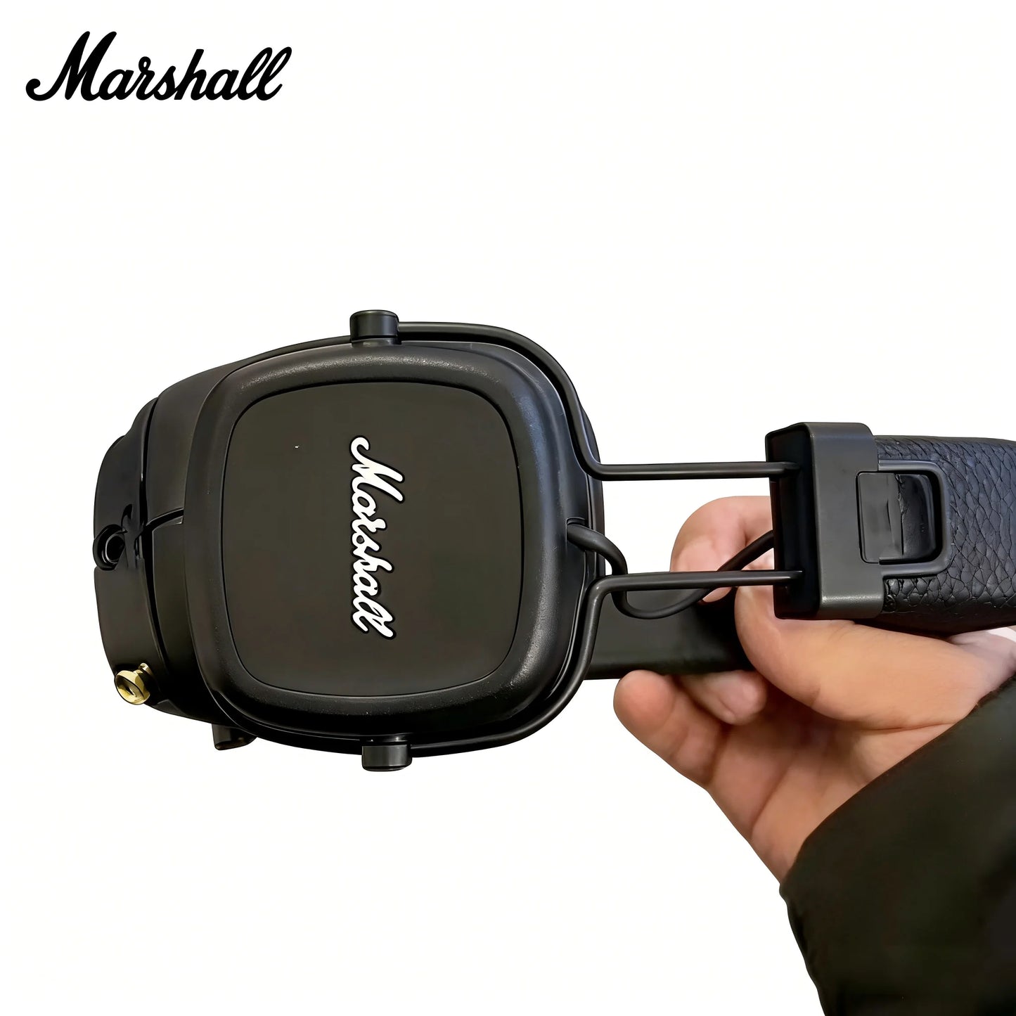 Marshall Major III 3 Wireless Wired Headphones with Mic, Bluetooth Deep Bass Headphones, Foldable Gaming Headset for Sports, Rock Music & Everyday Listening