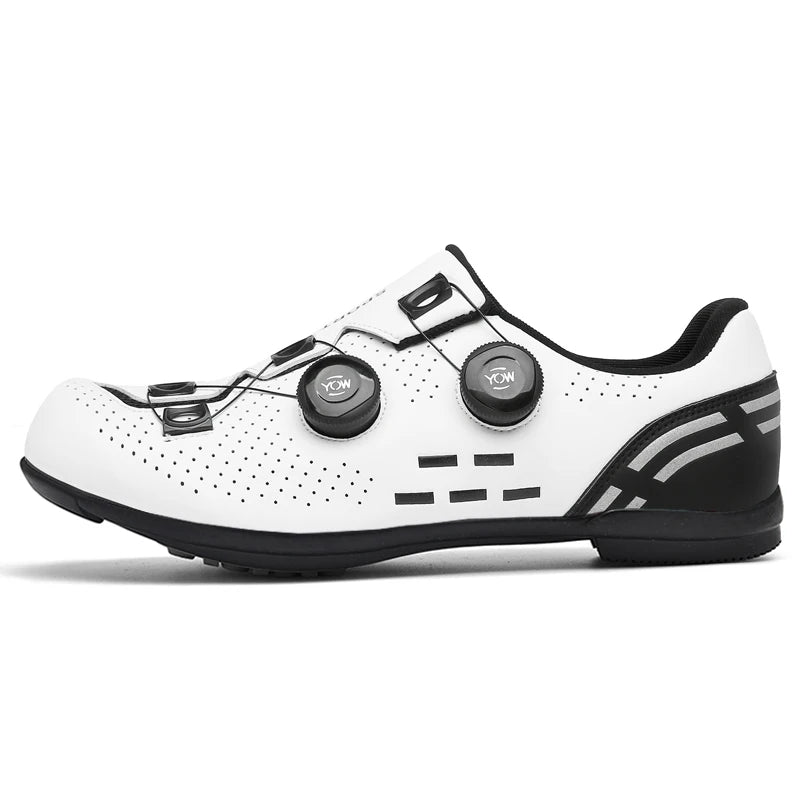 Lock-Free Cycling Shoes Flat Pedal Shoes Men Bike Cleat Sneaker MTB Bicycle Biking Women Breathable Indoor Boots