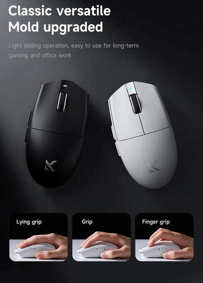 MCHOSE G3 V2 Pro Wireless Gaming Mouse PAW3395, Ultra-Lightweight Tri-Mode Bluetooth Gaming Mouse for Esports, Office & Professional Gaming