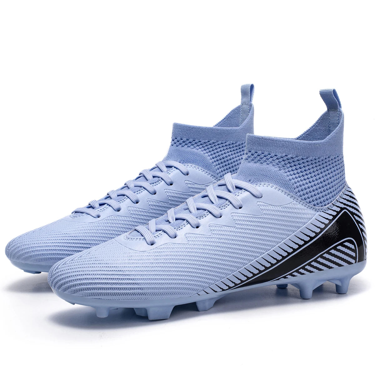 Scarpe da calcio Professional Grass AG FG con tomaia integrata in tessuto PU e suola resistente in TPU, antiscivolo e resistente all’usura, calzature per ragazzi