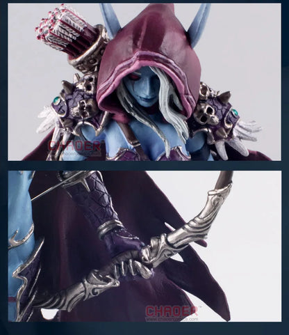 Sylvanas Windrunner World Of Warcraft Action Figures The Queen of the Undead Handmade Model Collection Ornaments Kid Gifts Toys