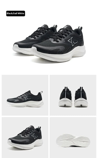 XTEP Running Shoes Men's 2025 Summer Mesh Breathable Comfortable Wear-Resistant Sports Shoes Commuting Casual Shoes 875319110025