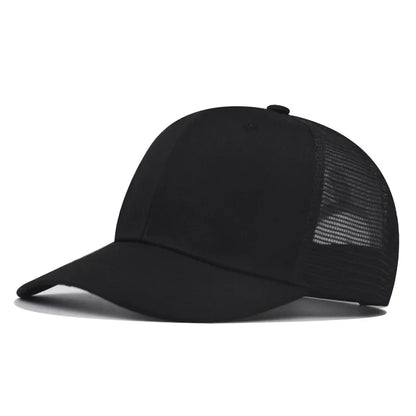 Cappellino da baseball per adulti, cappellino a rete, visiera curva poco profonda, cappello unisex, cappello estivo, cappello traspirante, cappellino da ombra, cappellino per primavera e autunno, cappellino hip hop aderente