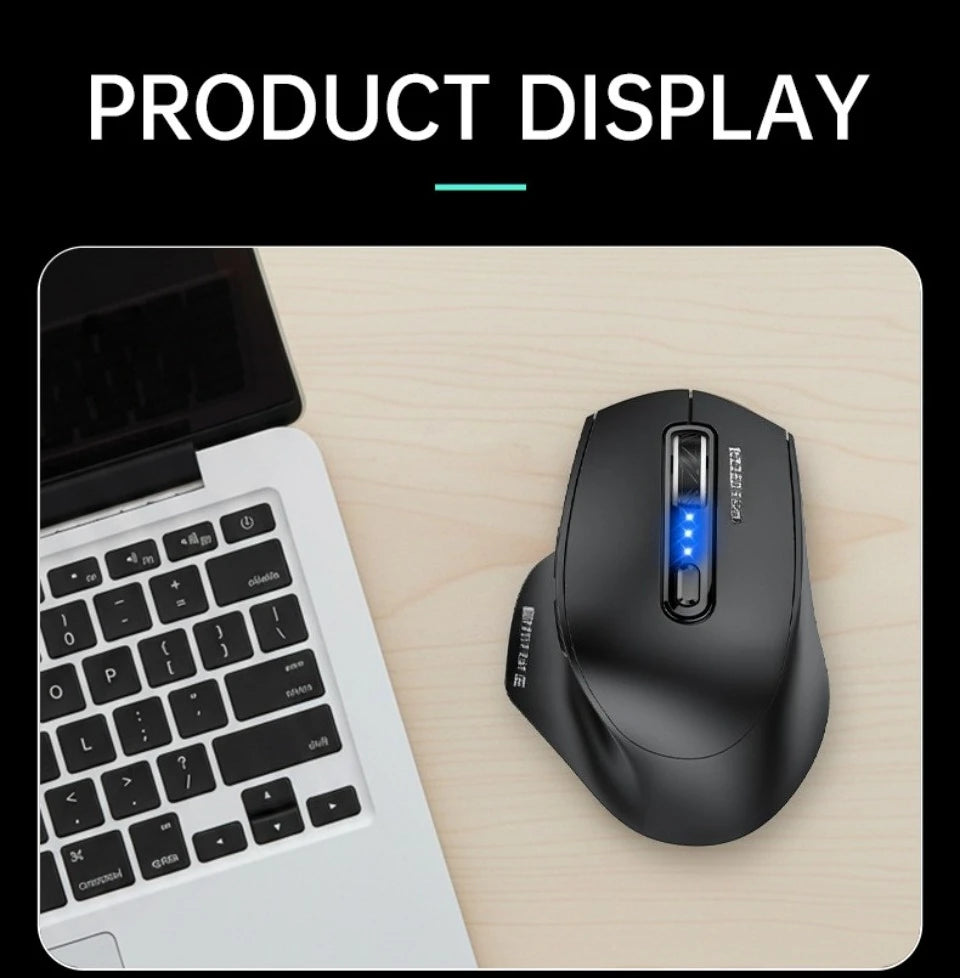USB Wired Mouse RGB Backlight Silent Ergonomic Mouse with Adjustable DPI for PC, Laptop, Office, Gaming & Home Use
