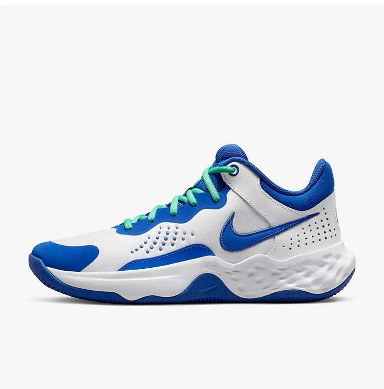 Nike Official Authentic Sports Men's Lace-Up Thick-Sole Wear-Resistant Cushioned Basketball Shoes DD9311-102