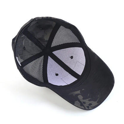 Cappellino unisex sportivo da esterno con protezione solare ad asciugatura rapida - Cappellino casual da uomo - Cappellino unisex da donna - Cappellino mimetico da caccia e pesca - Cappellino da baseball in stile militare