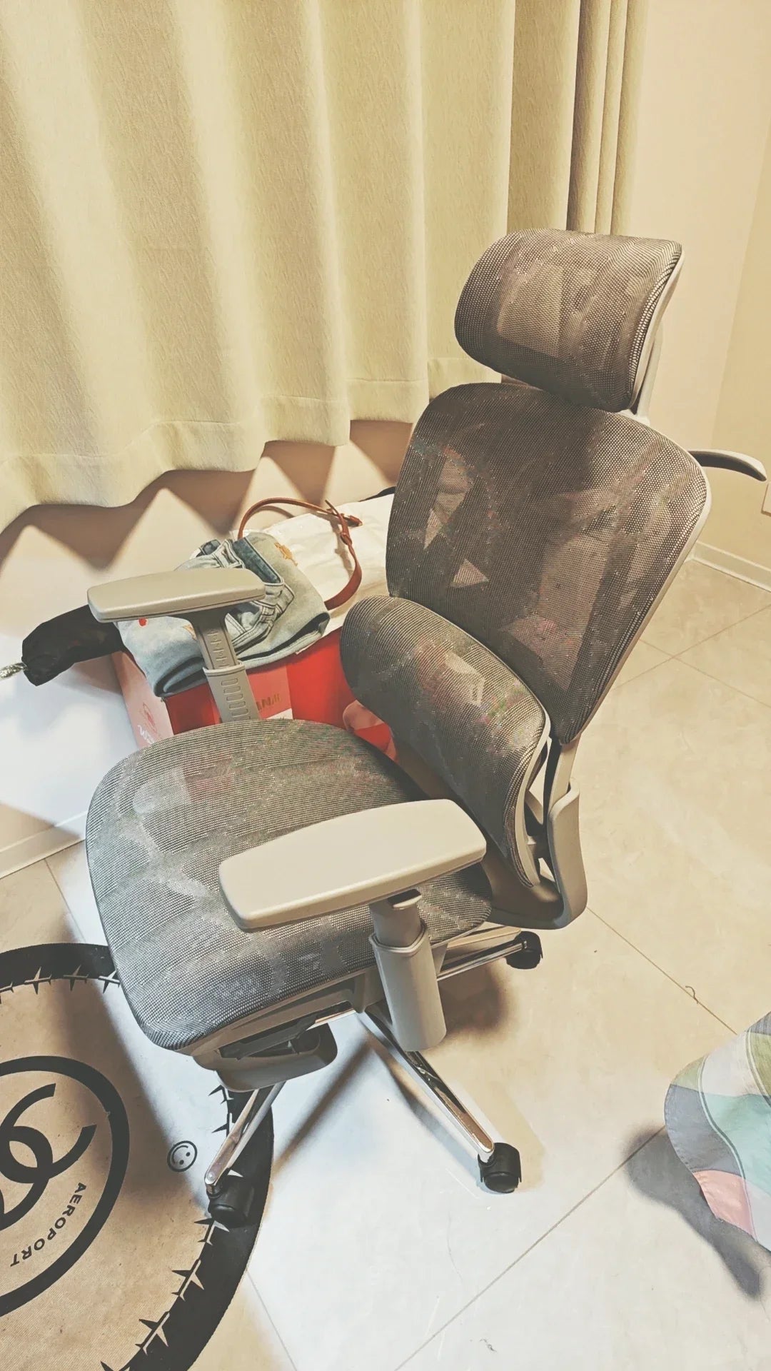 Ergonomic Gaming Office Chair Adjustable 3D Armrests Headrest Lumbar Support Computer Desk Chair with Footrest & Reclining Backrest