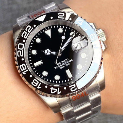 200m Waterproof Miyota8215 Automatic Men Watch Diver Watches 40mm Mechanical Movement Luminous Jubilee Strap Glide Lock Buckle