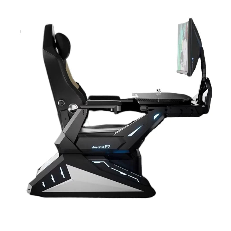 Ergonomic Gaming Office Chair E-Sports Chair with Adjustable Height, Executive Computer Desk Chair, Comfortable Swivel Armchair for Gaming & Work