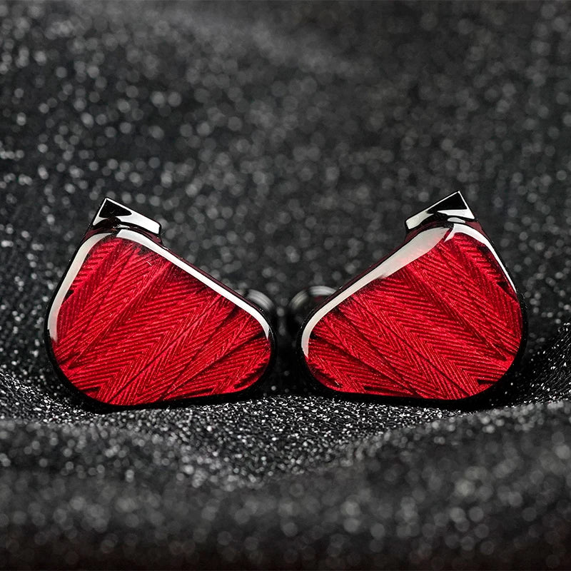 TRUTHEAR x Crinacle ZERO:RED Auriculares intrauditivos audiófilos con cable, doble driver dinámico, 0.78 2Pin HiFi