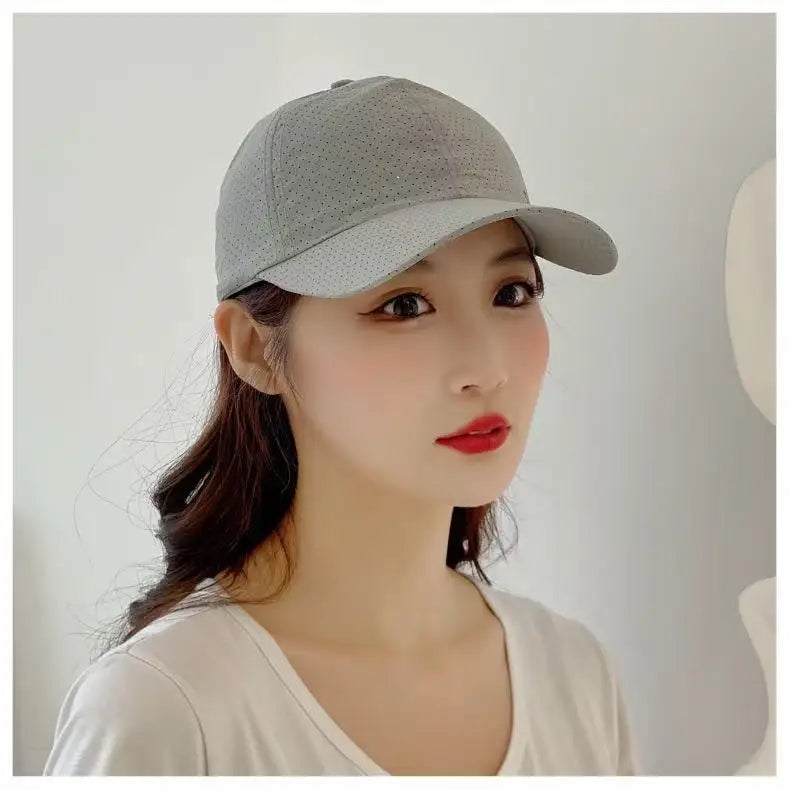 Original Design Running Cap Thin Quick Drying Breathable Duck Tongue Outdoor Men's woman Sun Summer Fishing Avisor Baseball Cap